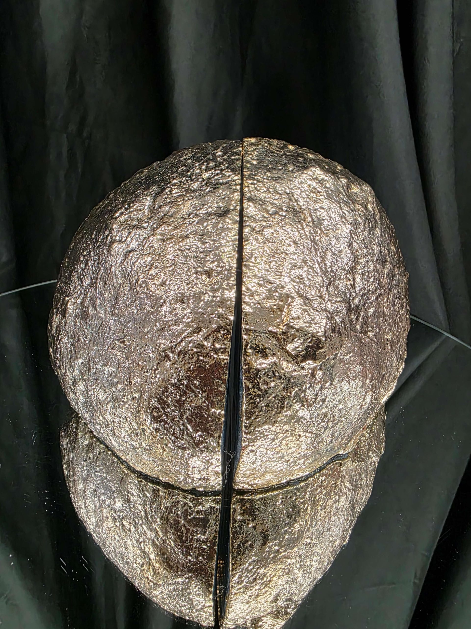 Blue Agate 24ct Gold Edge Microcrystalline Quartz Premium Bookends 3 Ornament Handpicked Size 2.226kg H13xW19xD9cm - Image 7