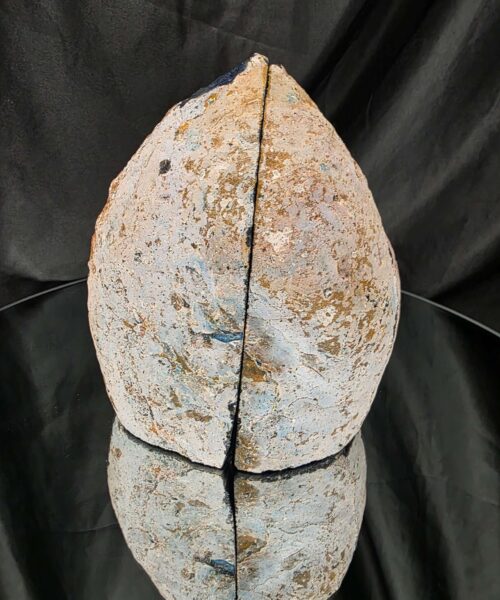 Blue Natural Edge Microcrystalline Quartz Premium Bookends 2 Ornament Handpicked Size 1.316kg H17xW15xD5.5cm - Image 7