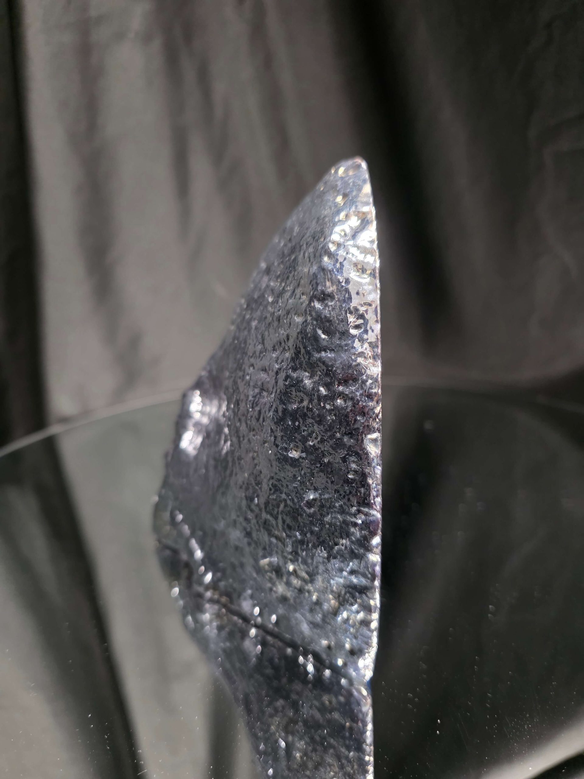 Blue Agate Silver Edge Microcrystalline Quartz Premium Bookends 1 Ornament Handpicked Size 1.841kg H13.5xW18xD8cm - Image 6