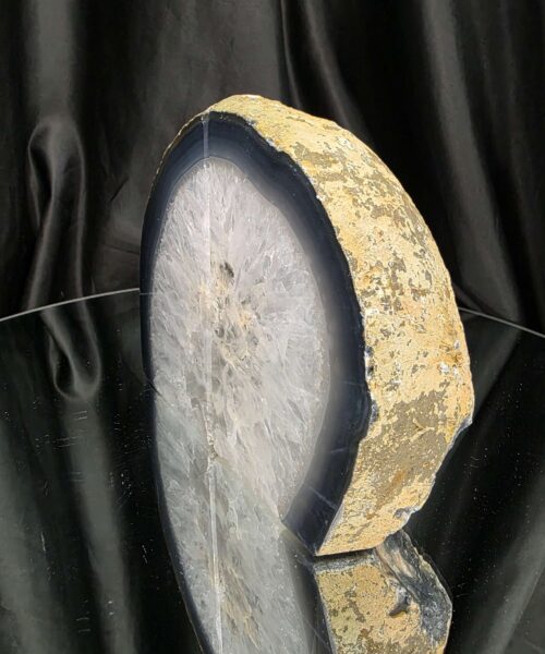 Grey Natural Edge Microcrystalline Quartz Premium Bookends 3 Ornament Handpicked Size 2.067kg H13xW15xD6cm - Image 4