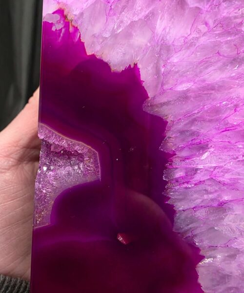 Pink Natural Edge Microcrystalline Quartz Premium Bookends 2 Ornament Handpicked Size 1.883kg H14xW17xD7cm - Image 13