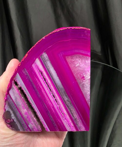 Pink Natural Edge Microcrystalline Quartz Premium Bookends 3 Ornament Handpicked Size 1.318kg H9.5xW13xD8cm - Image 11