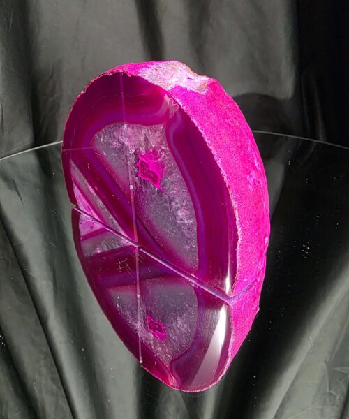 Pink Natural Edge Microcrystalline Quartz Premium Bookends 3 Ornament Handpicked Size 1.318kg H9.5xW13xD8cm - Image 4