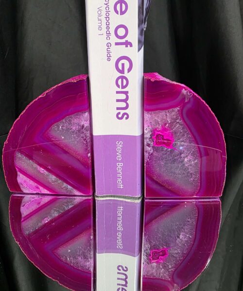Pink Natural Edge Microcrystalline Quartz Premium Bookends 3 Ornament Handpicked Size 1.318kg H9.5xW13xD8cm - Image 5