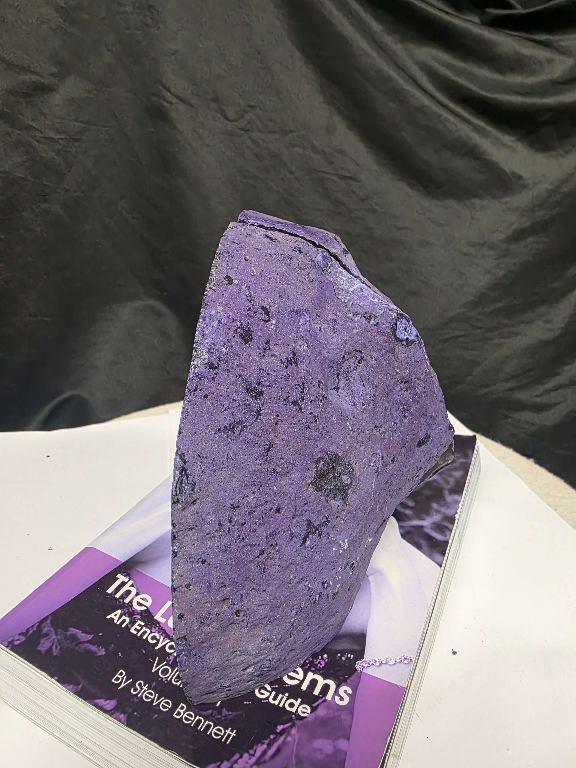 Purple Natural Edge Microcrystalline Quartz Premium Bookends 1 Ornament Handpicked Size 2.531kg H14xW20xD9cm - Image 15