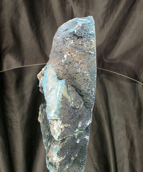 Teal Natural Edge Microcrystalline Quartz Premium Bookends 2 Ornament Handpicked Size 2.221kg H14xW17xD7cm - Image 6