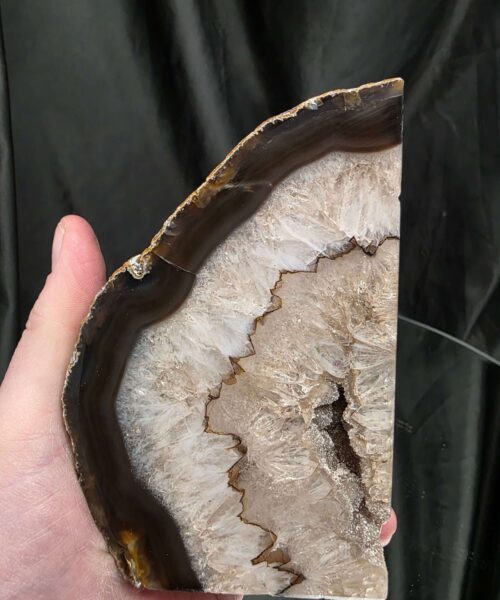 Caramel Natural Edge Microcrystalline Quartz Premium Bookends 2 Ornament Handpicked Size 1.996kg H13xW16xD8cm - Image 11