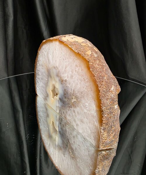 Caramel Natural Edge Microcrystalline Quartz Premium Bookends 3 Ornament Handpicked Size 1.804kg H11xW16.5xD6cm - Image 3