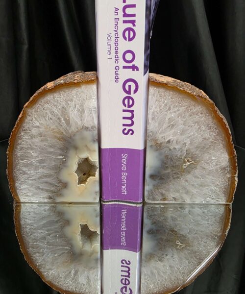 Caramel Natural Edge Microcrystalline Quartz Premium Bookends 3 Ornament Handpicked Size 1.804kg H11xW16.5xD6cm - Image 5