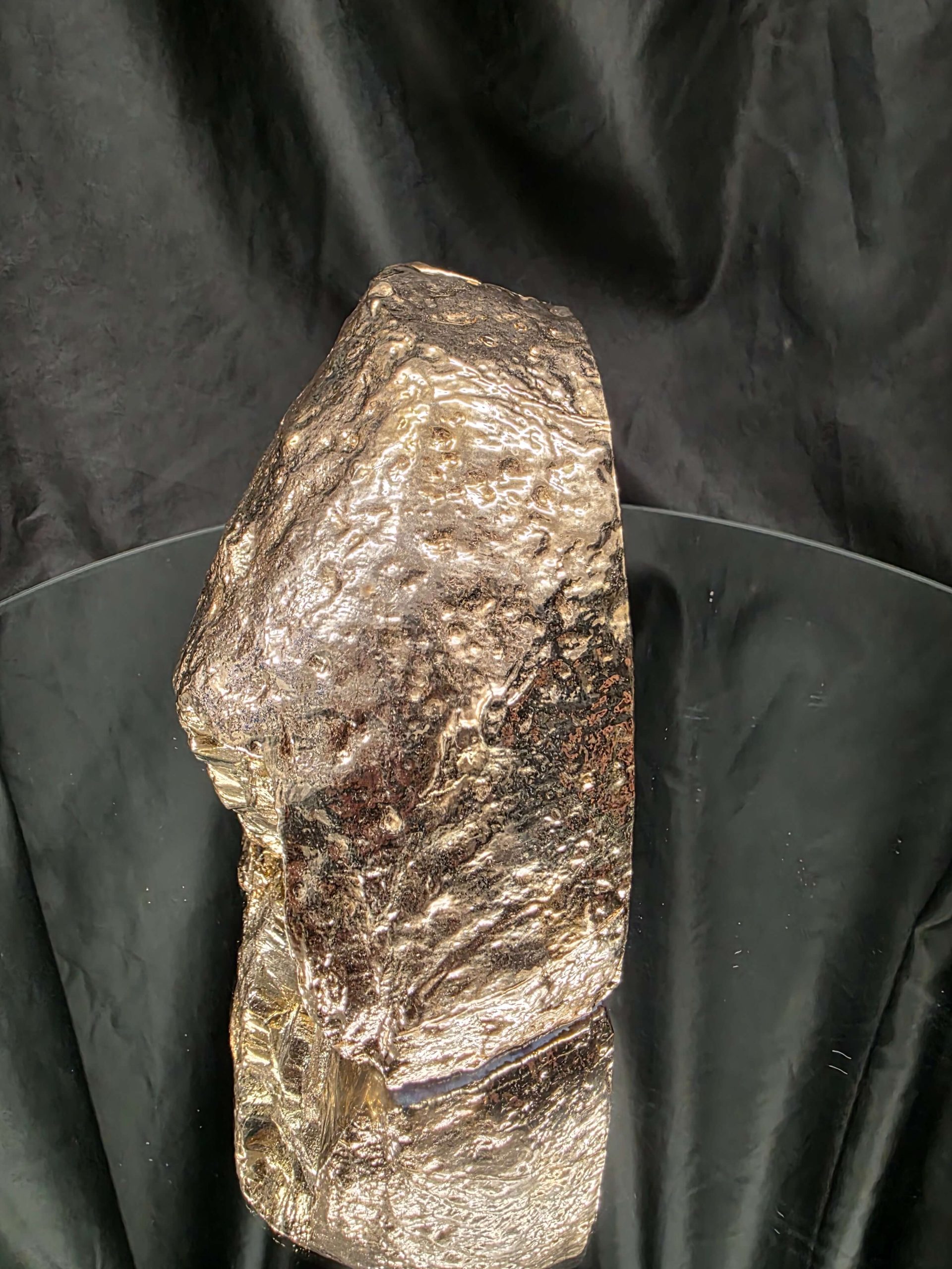 Pink Agate 24ct Gold Edge Microcrystalline Quartz Premium Bookends 2 Ornament Handpicked Size 2.284kg H13xW15xD8cm - Image 6