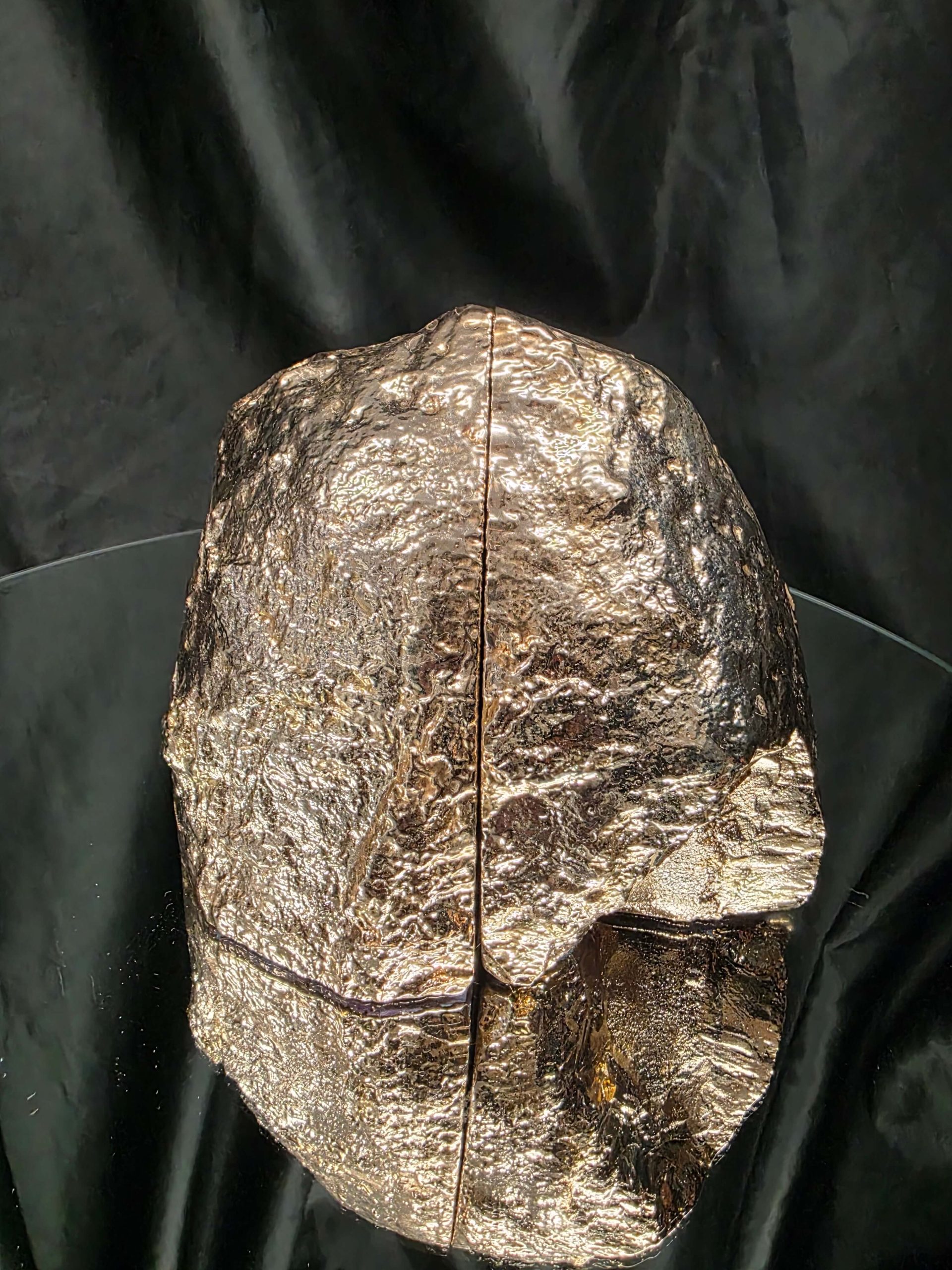 Pink Agate 24ct Gold Edge Microcrystalline Quartz Premium Bookends 2 Ornament Handpicked Size 2.284kg H13xW15xD8cm - Image 7