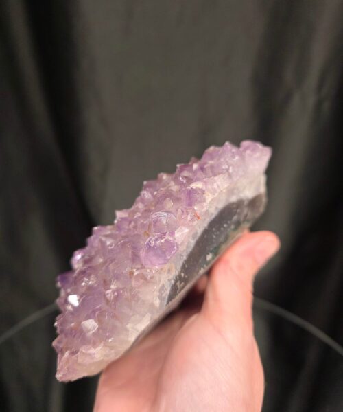 Very Large Premium A Grade Amethyst Cluster Druzy Candle 1 / Tealight Holders Handpicked 712g H5xW14xD12cm - Image 7