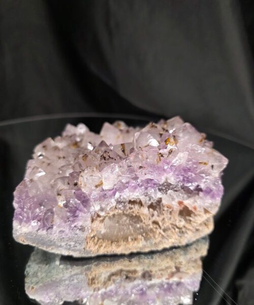 Very Large Premium A Grade Amethyst Cluster Druzy Candle 4 / Tealight Holders Handpicked 974g H6xW15xD14cm - Image 5