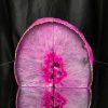 Pink Natural Edge Microcrystalline Quartz Premium Bookends 1 Ornament Handpicked Size 2.269kg H13.5xW15.5xD6cm