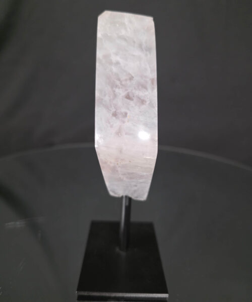 Alternative view of Luxury Natural Agate Cube 11 on Metal Stand 324g H14.5xW7xD5cm