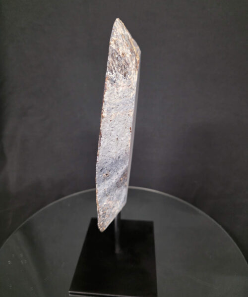 Alternative view of Large Premium Agate Natural Slice on Stand 10 – 2.918g - H33xW22xD12cm