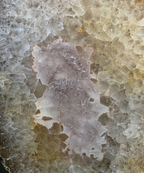 Large Premium Agate Natural Slice on Stand 14 – 2.464g - H36xW19xD12cm - Image 4