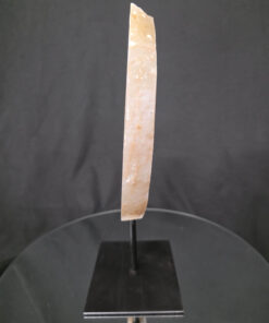 Alternative view of Large Premium Agate Natural Slice on Stand 2 – 2.978g - H34xW23xD12cm