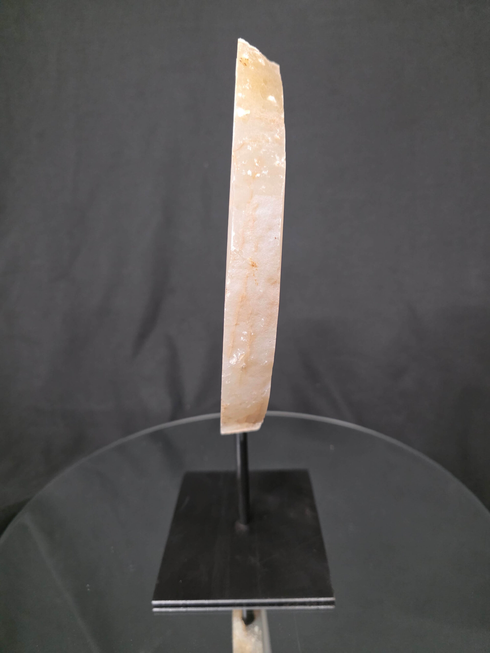 Large Premium Agate Natural Slice on Stand 2 – 2.978g - H34xW23xD12cm - Image 2