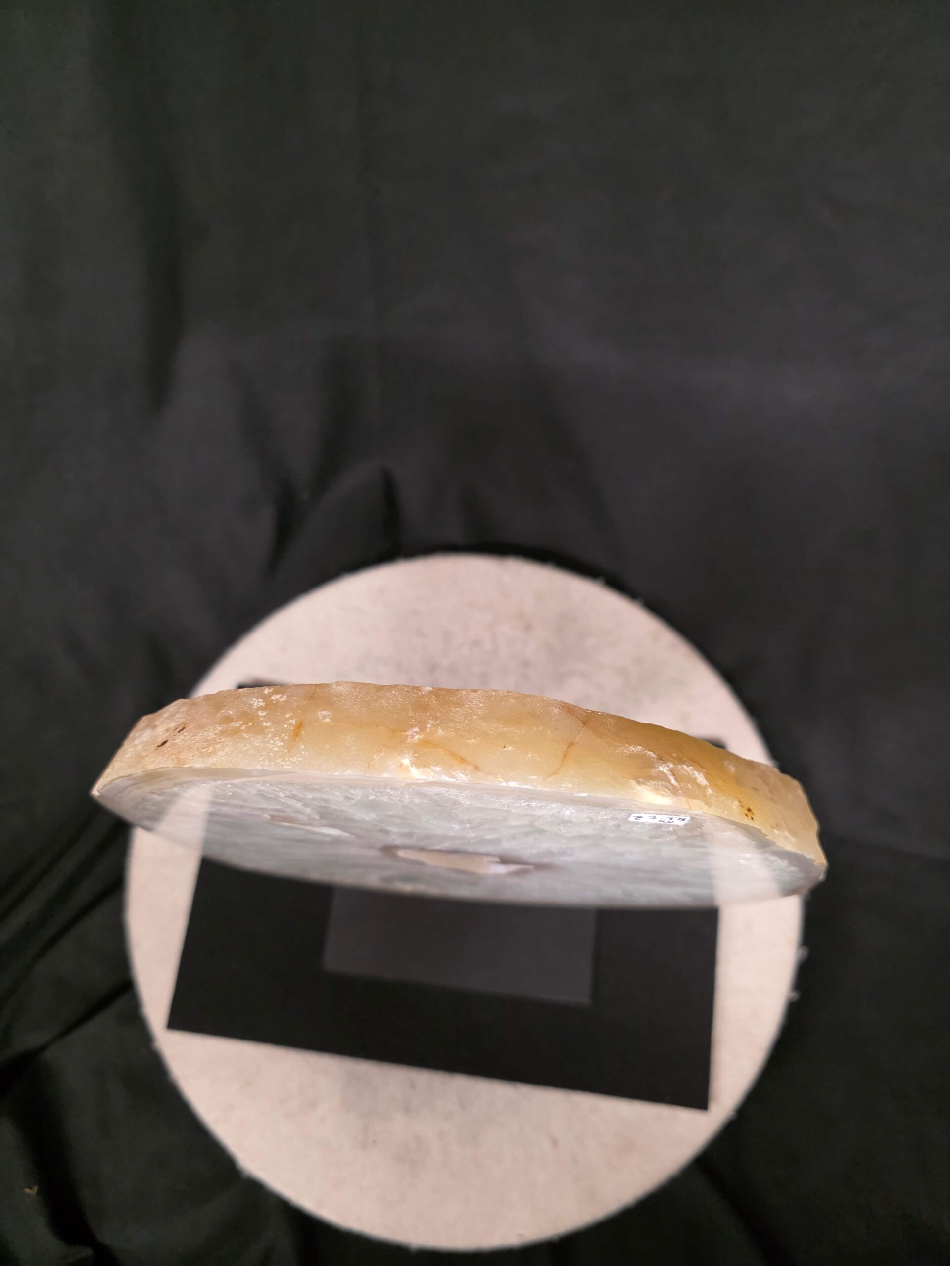 Large Premium Agate Natural Slice on Stand 2 – 2.978g - H34xW23xD12cm - Image 7