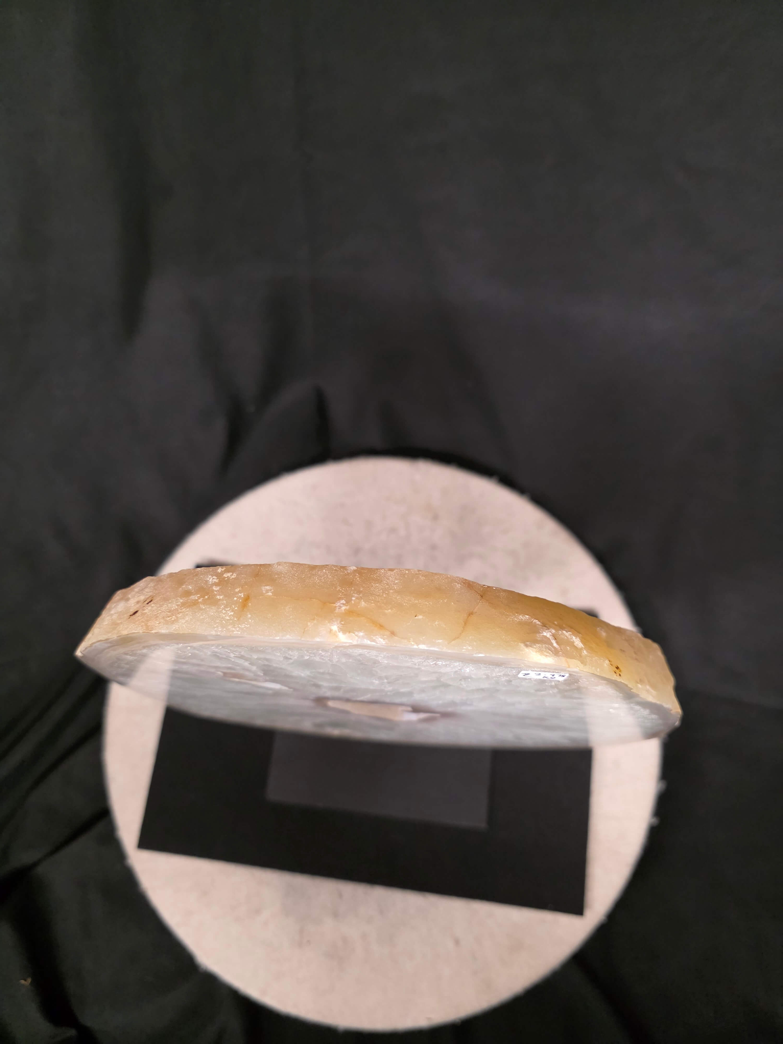 Large Premium Agate Natural Slice on Stand 2 – 2.978g - H34xW23xD12cm - Image 7