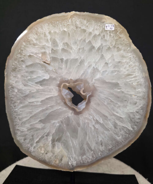 Large Premium Agate Natural Slice on Stand 2 – 2.978g - H34xW23xD12cm - Image 8