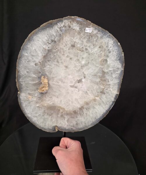 Large Premium Agate Natural Slice on Stand 22 – 3.626g - H36xW25xD12cm - Image 6