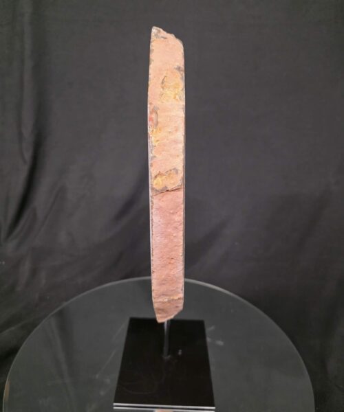 Alternative view of Large Premium Agate Natural Slice on Stand 24 – 4.193g - H40.5xW25.5xD12cm