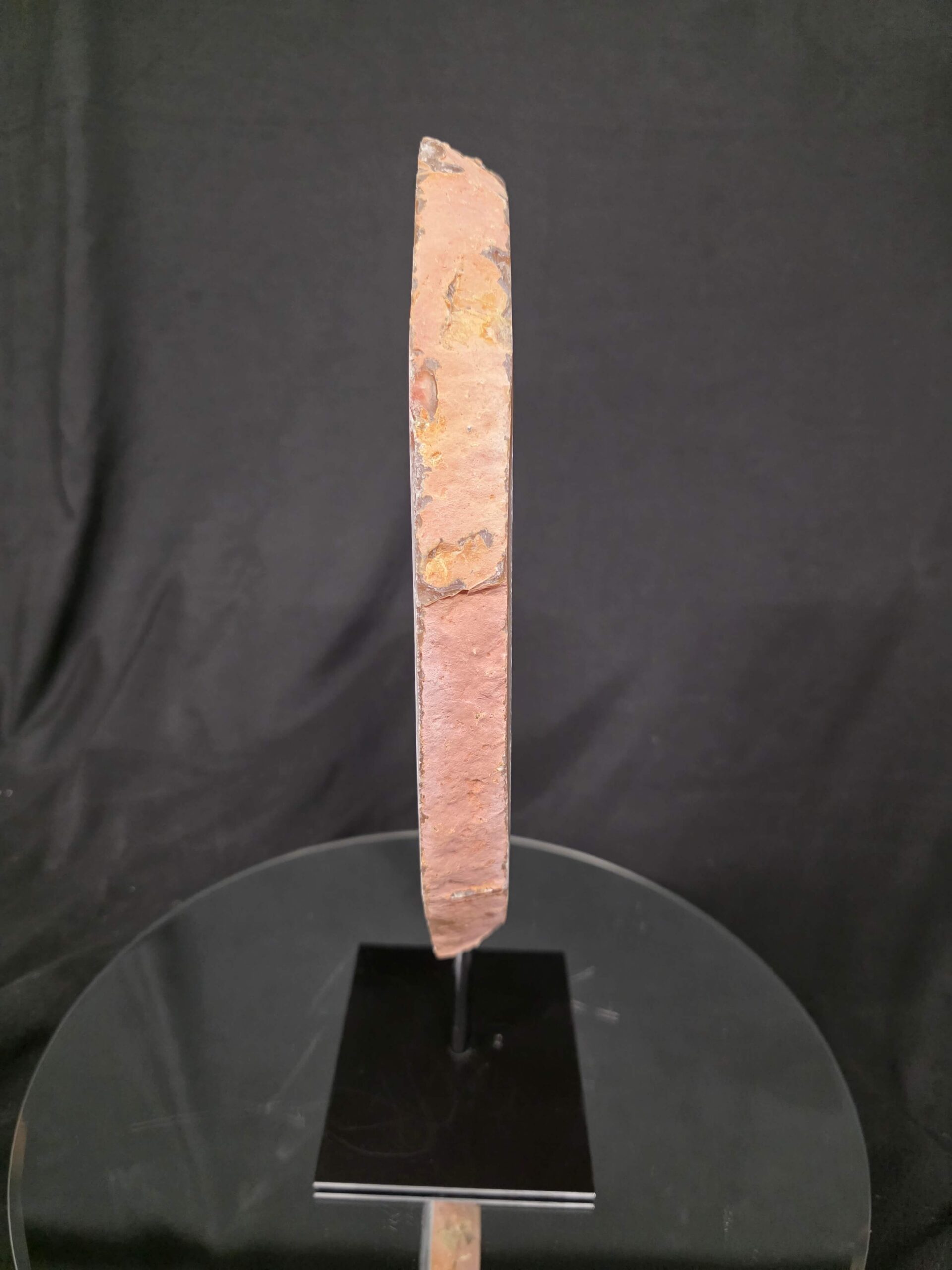Large Premium Agate Natural Slice on Stand 24 – 4.193g - H40.5xW25.5xD12cm - Image 2