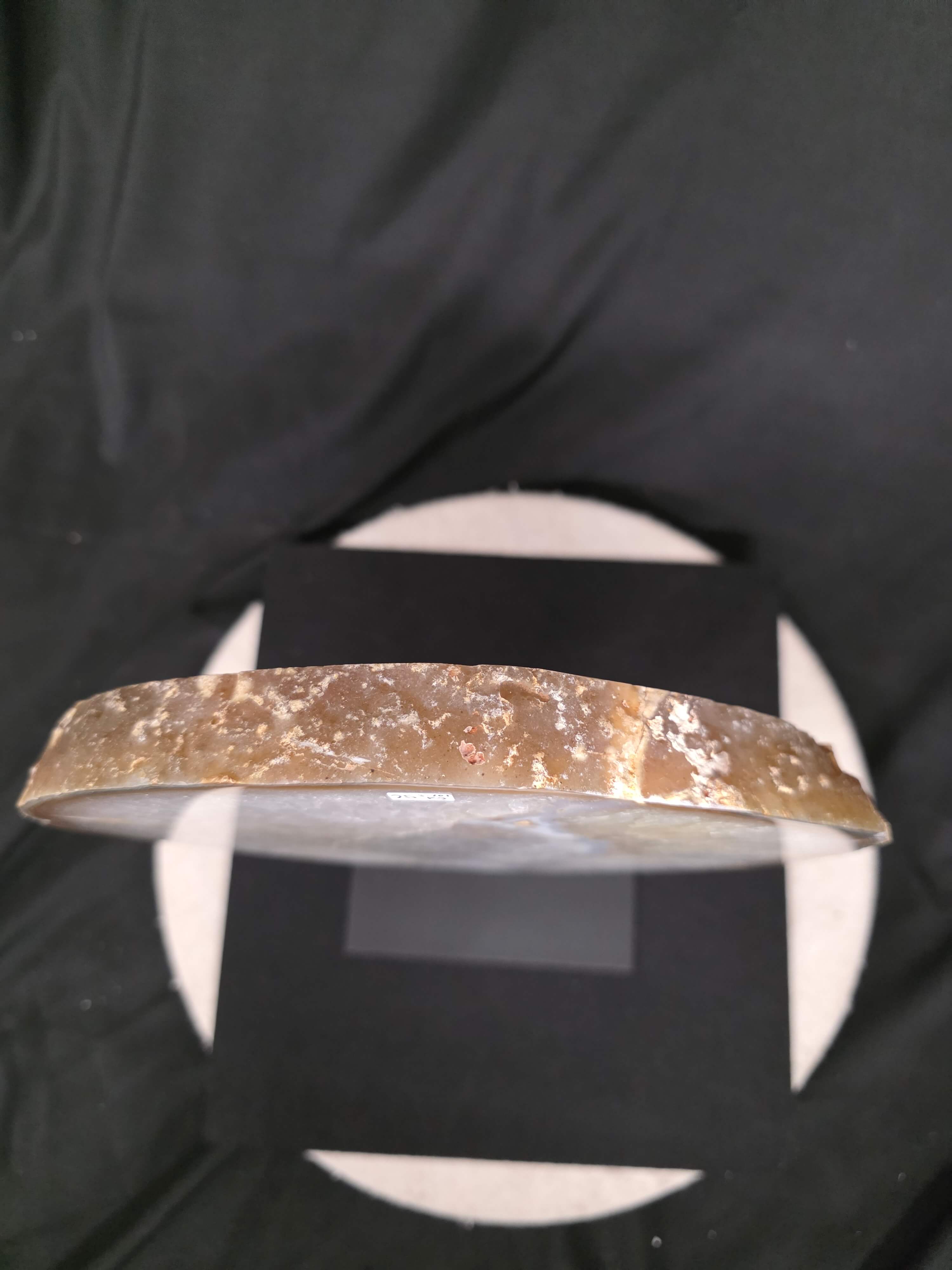 Large Premium Agate Natural Slice on Stand 25 – 3.201g - H32.5xW24xD12cm - Image 8