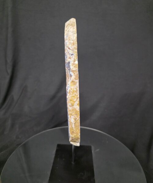 Alternative view of Large Premium Agate Natural Slice on Stand 26 – 3.214g - H39xW21xD12cm