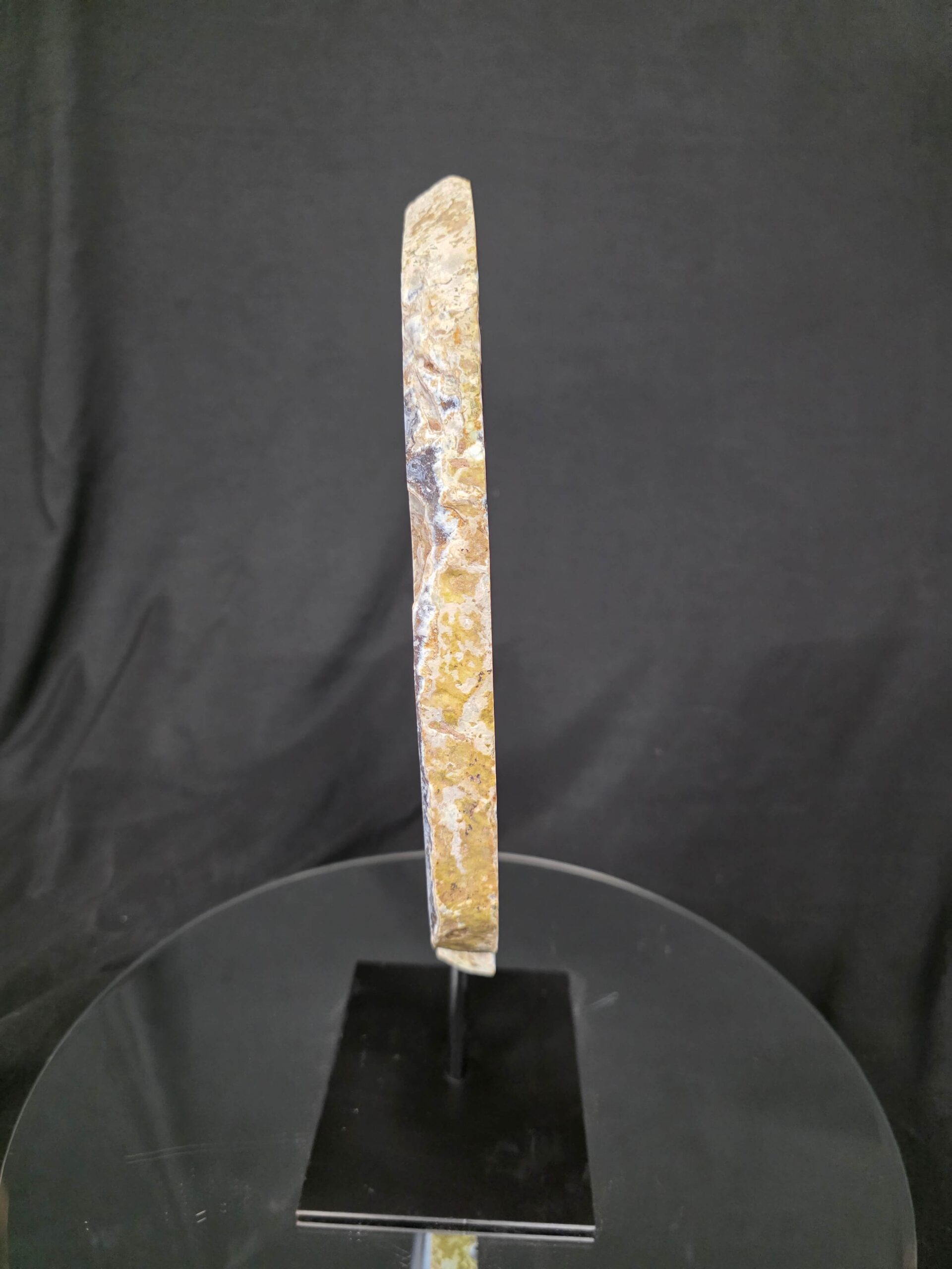 Large Premium Agate Natural Slice on Stand 26 – 3.214g - H39xW21xD12cm - Image 2