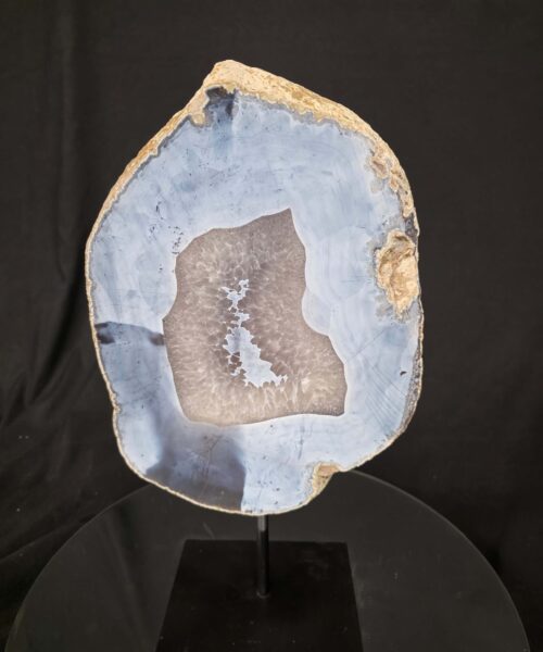 Large Premium Agate Natural Slice on Stand 26 – 3.214g - H39xW21xD12cm - Image 3