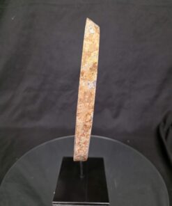 Alternative view of Large Premium Agate Natural Slice on Stand 27 – 3.601g - H35.5xW28.5xD12cm