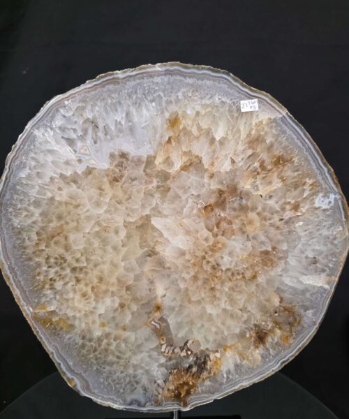 Large Premium Agate Natural Slice on Stand 27 – 3.601g - H35.5xW28.5xD12cm - Image 5