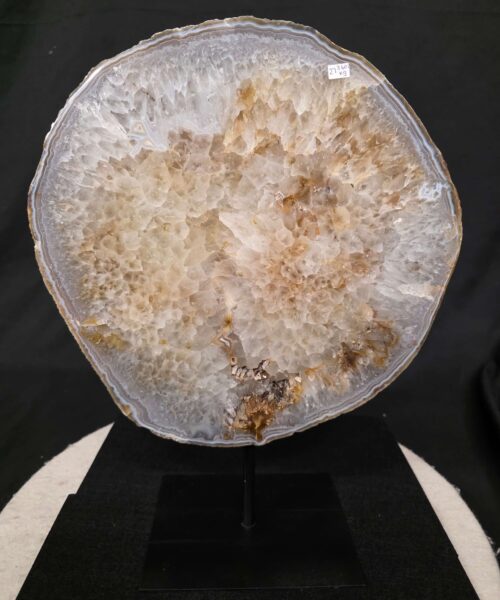 Large Premium Agate Natural Slice on Stand 27 – 3.601g - H35.5xW28.5xD12cm - Image 8
