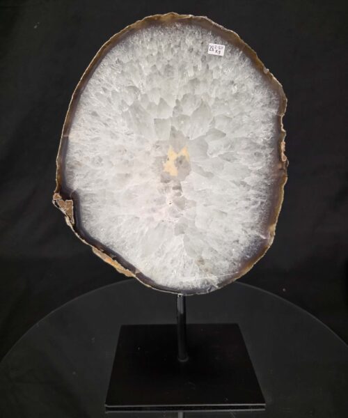 Large Premium Agate Natural Slice on Stand 28 – 2.811g - H33.5xW20.5xD12cm - Image 9