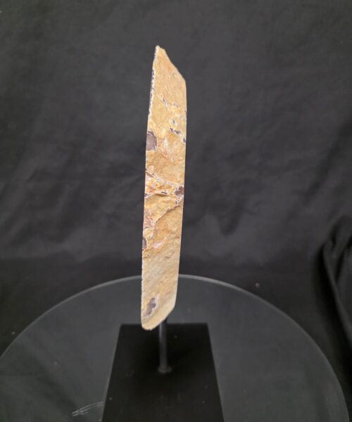Alternative view of Large Premium Agate Natural Slice on Stand 28 – 2.811g - H33.5xW20.5xD12cm