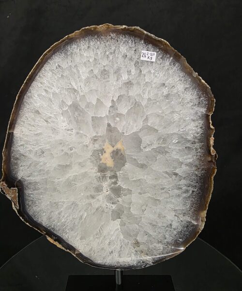 Large Premium Agate Natural Slice on Stand 28 – 2.811g - H33.5xW20.5xD12cm - Image 5