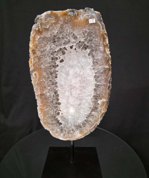Large Premium Agate Natural Slice on Stand 3 – 2.813g - H39xW19xD12cm - Image 9