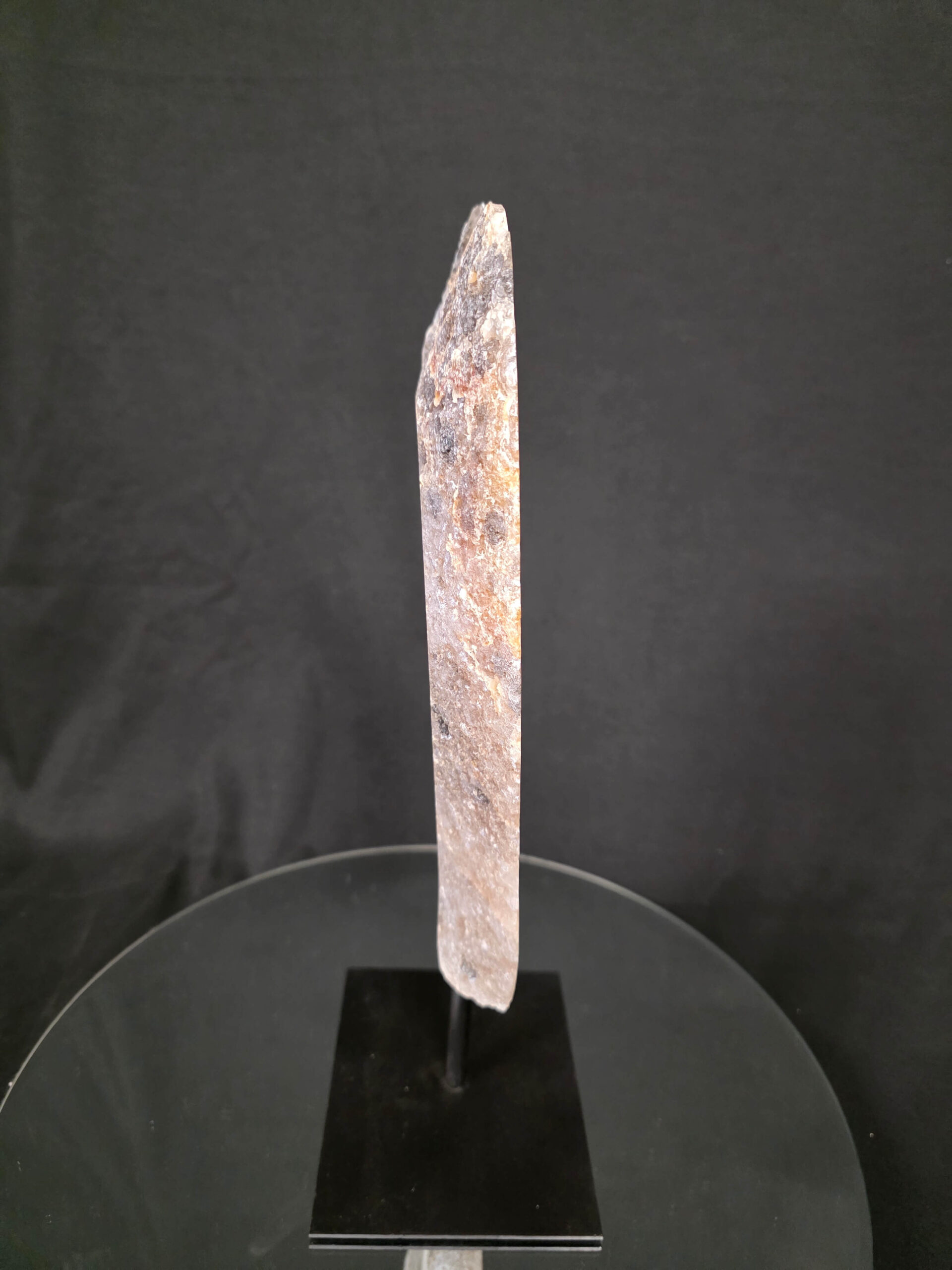 Large Premium Agate Natural Slice on Stand 3 – 2.813g - H39xW19xD12cm - Image 2