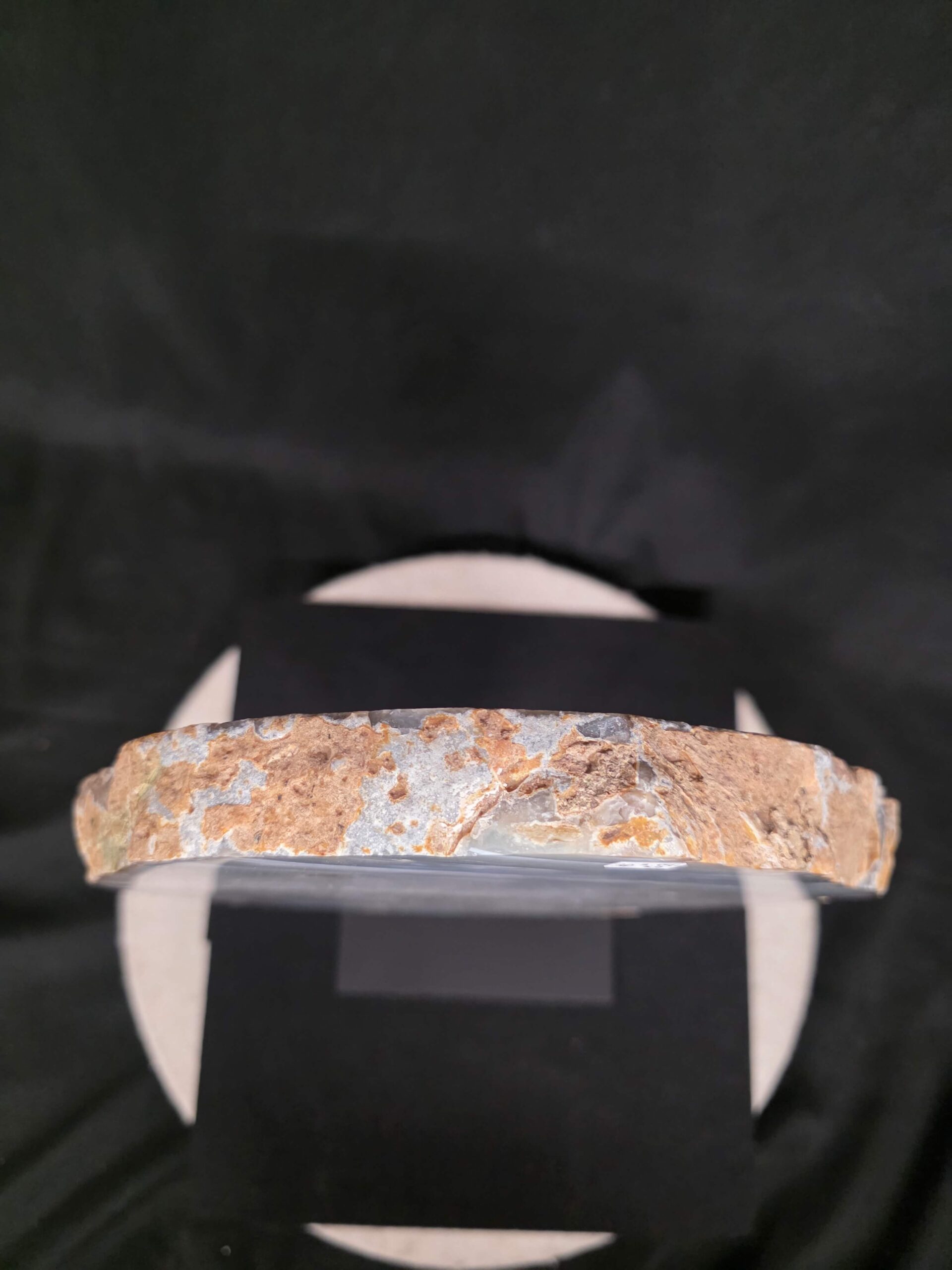 Large Premium Agate Natural Slice on Stand 30 – 3.091g - H37xW22xD12cm - Image 8