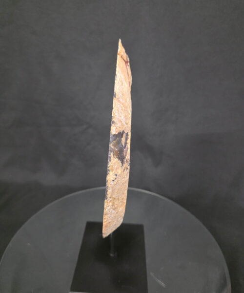 Alternative view of Large Premium Agate Natural Slice on Stand 31 – 2.455g - H35xW33.5xD12cm