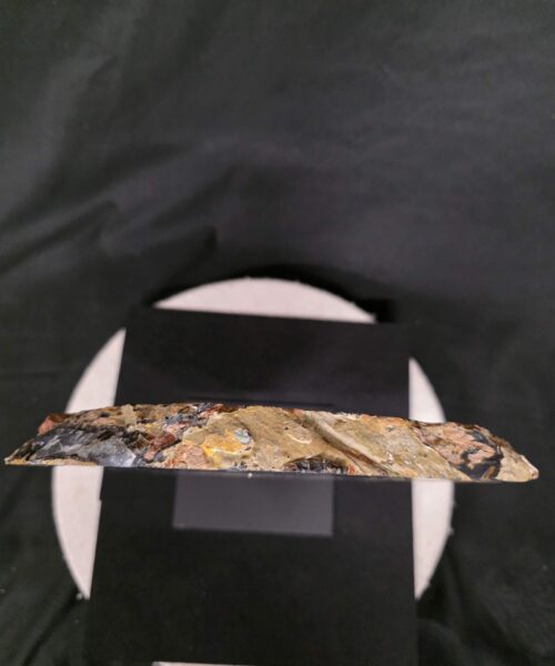 Large Premium Agate Natural Slice on Stand 34 – 2.891g - H34.5xW24xD12cm - Image 8