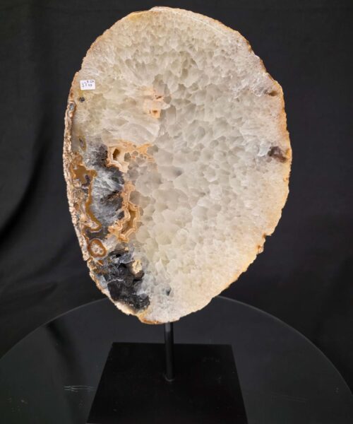 Large Premium Agate Natural Slice on Stand 37 – 3.231g - H37xW21xD12cm - Image 9