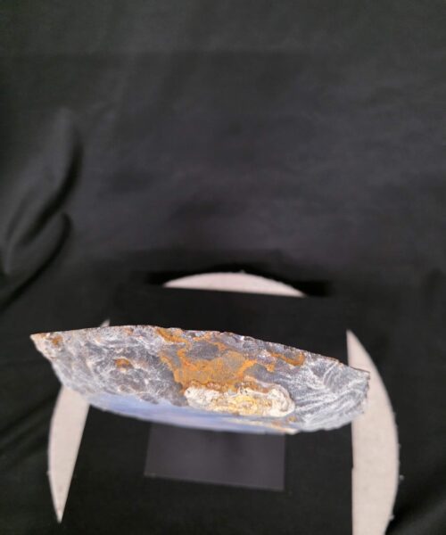Large Premium Agate Natural Slice on Stand 38 – 2.742g - H34xW20xD12cm - Image 8