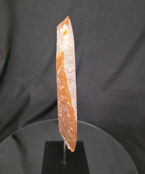 Alternative view of Large Premium Agate Natural Slice on Stand 39 – 2.966g - H34.5xW24xD12cm