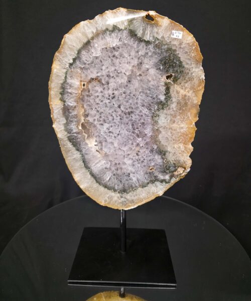 Large Premium Agate Natural Slice on Stand 4 – 2.751g - H35.5xW21xD12cm - Image 9