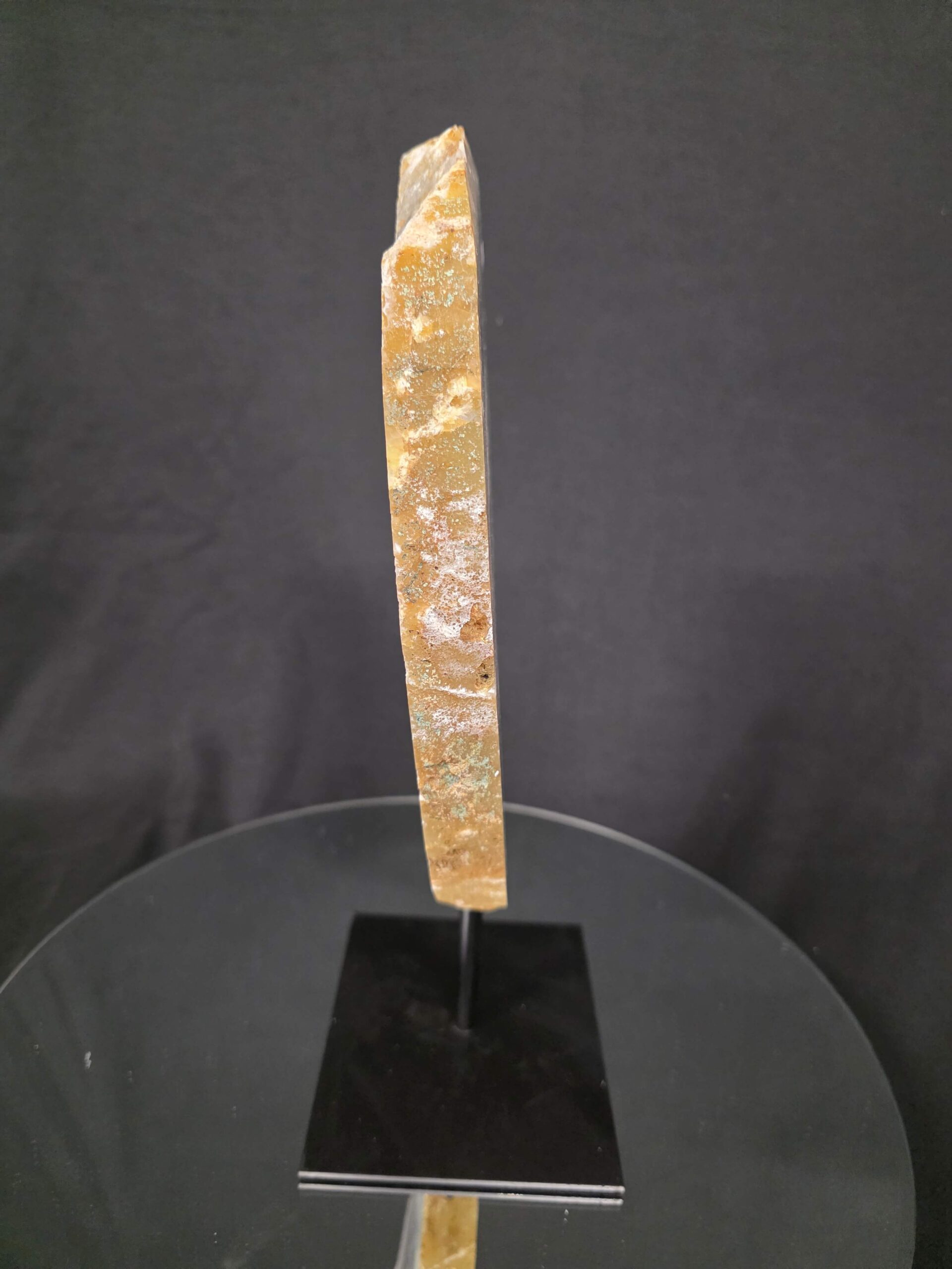 Large Premium Agate Natural Slice on Stand 4 – 2.751g - H35.5xW21xD12cm - Image 2