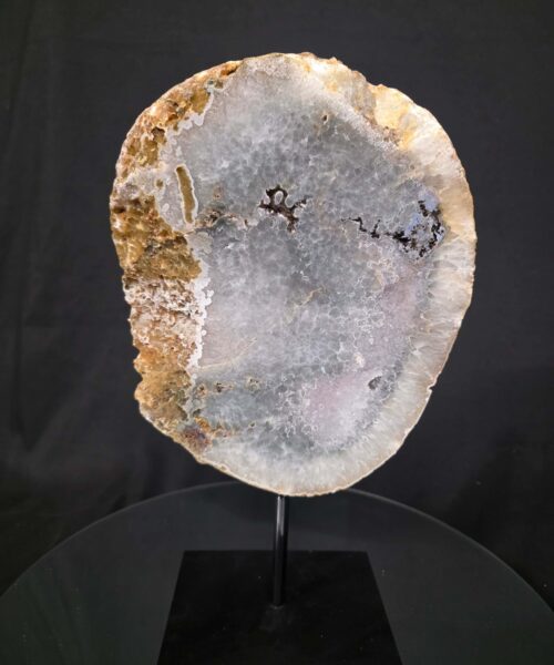 Large Premium Agate Natural Slice on Stand 4 – 2.751g - H35.5xW21xD12cm - Image 3